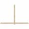 Ekena Millwork Eugene Rough Sawn Timber Gable Bracket, Douglas Fir, 108"W x 72"H x 2"D x 4"F, 16/12 Pitch GBW108X72X0204EUG00RDF - alternate 1